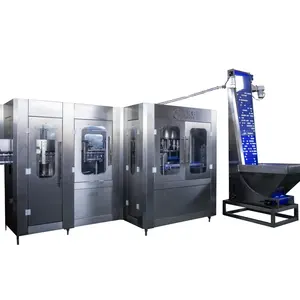 Hot Sell 20000BPH Safe Automatic Glass Bottle Soda Carbon Carbonated Drink Filling Machine