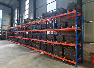 Durable Foldable Industrial Cantilever <b>Racking</b> <b>System</b> Powder Coated Steel Corrosion Protection Storage Racks for Industrial - Product Image 3