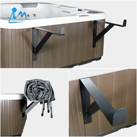 Immer penutup Spa elektronik, dudukan samping pengangkat penutup panas otomatis braket tinggi diperkuat aluminium