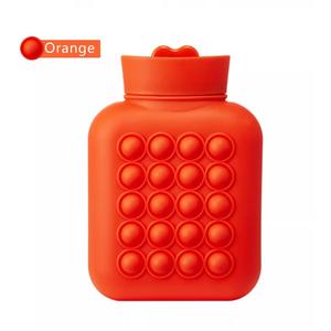 Bouillotte portable en silicone tendance, motif dessin animé, petite taille - Product Image 3