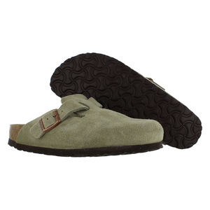 Scarpe Unisex Birkenstock Boston BS Narrow Colore: Beige |   100% Autentico - Product Image 1
