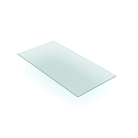 Étagère en verre trempé solide 48 ''* 12'' extérieur chambre à coucher salle de bain escalier salle à manger extérieur plat décoratif mur rideau en verre flotté