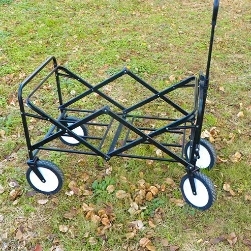 Opvouwbare Strand Camping Picknick Vouwwagen Tuin Strand Vissen <span class=keywords><strong>Trolley</strong></span> Kar - Product Image 5