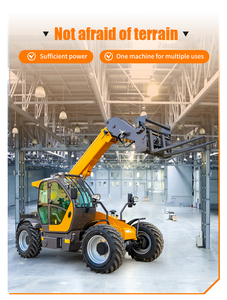 Nueva Carretilla Elevadora Telescópica Diésel Hengwang HWR735 4WD, Capacidad de Elevación de 7 m, 3.5 Toneladas, Terreno Accidentado, Neumáticos Sólidos, Mástil de Tres Etapas, 76KW - Product Image 6