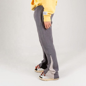 <b>Stack</b> Pant Flare Sweatpants High Quality Custom Men <b>Jogger</b> Sweat Pants Patchwork Graffiti Paint Splatter Elastic Men's Pants - Product Image 4