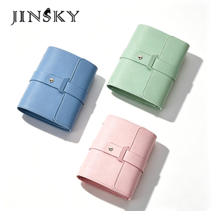 JINSKY Portable Travel Earring Storage Bag Jewelry Organizer Pouch For <b>Bracelet</b> Earring Studs - Product Image 1