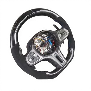 Volante de Coche de Fibra de Carbono Forjado Personalizado con Alcántara para <span class=keywords><strong>BMW</strong></span> <span class=keywords><strong>330i</strong></span> E46 M3 Sport Msport 2000 2001 <span class=keywords><strong>2002</strong></span> 2003 2004 2005 - Product Image 5