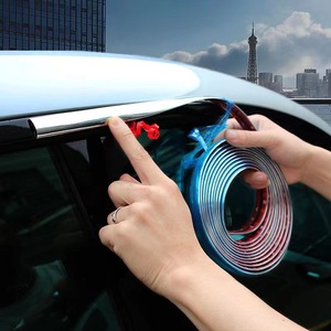 แถบกันชนสำหรับประตูกันชนตกแต่งโครเมียม - Product Image 1