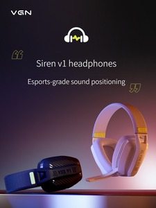 <span class=keywords><strong>Casque</strong></span> VGN Siren V1, écouteurs légers, <span class=keywords><strong>casque</strong></span> de jeu <span class=keywords><strong>sans</strong></span> <span class=keywords><strong>fil</strong></span> tri-mode <span class=keywords><strong>avec</strong></span> microphone <span class=keywords><strong>pour</strong></span> PC/PLAYSTATION/<span class=keywords><strong>SWITCH</strong></span> - Product Image 2