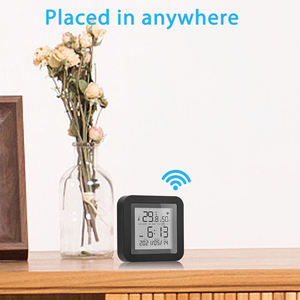 Capteur de température et d'humidité intelligent TY-S09 2026 Smart Life IR Tuya WIFI pour maison connectée avec télécommande et écran - Product Image 3