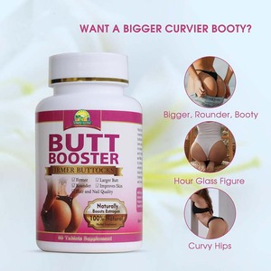 Comprimés Butt Booster 60 Pilules, Complément Naturel à Base de Plantes pour l'Augmentation et le Raffermissement des <span class=keywords><strong>Fesses</strong></span> pour Femmes, pour des <span class=keywords><strong>Fesses</strong></span> Plus Volumineuses et un Effet Liftant - Product Image 5