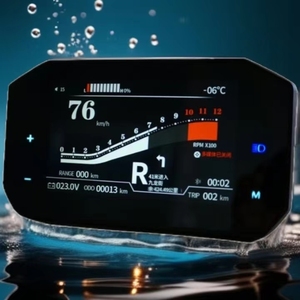 5 inch <span class=keywords><strong>TFT</strong></span> xe máy hiển thị tùy chỉnh giao diện người dùng hỗ trợ có thể hoặc một dòng với pin lithium - Product Image 2