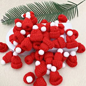 <b>Mini</b> Cute Christmas Knitted Hat Christmas New Year Cute Creative Finger Hat Christmas Supplies - Product Image 4