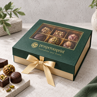 Boîte cadeau Diwali personnalisée, petite boîte décorative pour chocolats, fruits secs, gâteaux, avec fenêtre, emballage festif