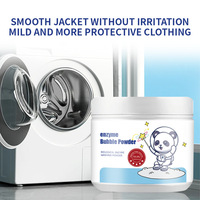 Poudre de lavage bio-enzymatique portable puissante à action oxygénante pour l'élimination des taches tenaces et le blanchiment des vêtements