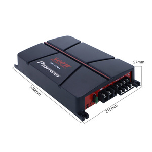 Amplificador para Auto Pioneer GM-A4704 520W 4 Canales Clase D Aleación de Aluminio - Product Image 3