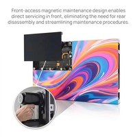 16:9 Kontrol Odası COB Mini 4K P0.78 P0.93 P1.25 P1.56 P1.87 İç Mekan LED Video Duvarı İç Mekan Sabit LED Ekran Paneli