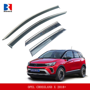 Deflettore Vento per Finestrini Auto <span class=keywords><strong>OPEL</strong></span> <span class=keywords><strong>CROSSLAND</strong></span> <span class=keywords><strong>X</strong></span> 2018+, Protezione Pioggia, Visiera per Porte - Product Image 3