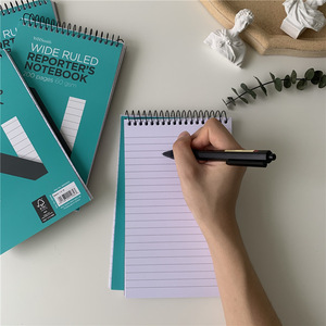 Quaderno Professionale Ecologico A5 con 100 <span class=keywords><strong>Fogli</strong></span> a Spirale e <span class=keywords><strong>Rilegatura</strong></span> a Cucitura - Product Image 4