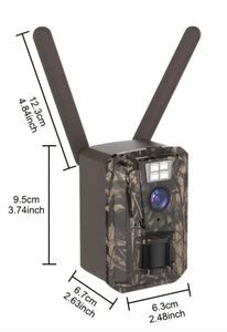 Caméra de chasse extérieure vidéo durable à faible consommation d'énergie solaire 4G réseau complet <span class=keywords><strong>sans</strong></span> électricité <span class=keywords><strong>sans</strong></span> filet - Product Image 2