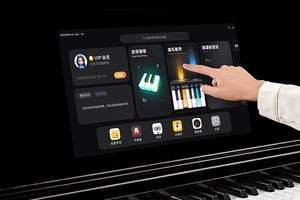 Piano numérique électronique droit TERENCE AIP-913 à 88 touches lestées avec mécanique à marteaux pour la maison - Product Image 3