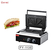 Gaufrier Électrique Commercial Mini en Acier Inoxydable, Plaques Antiadhésives Personnalisées en Aluminium Moulé pour Gaufres et Œufs, Offre Spéciale