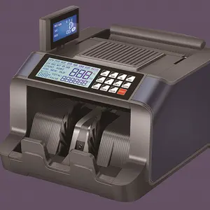 GR-728D2高品质点钞机，带检测液晶双屏钞票计数器