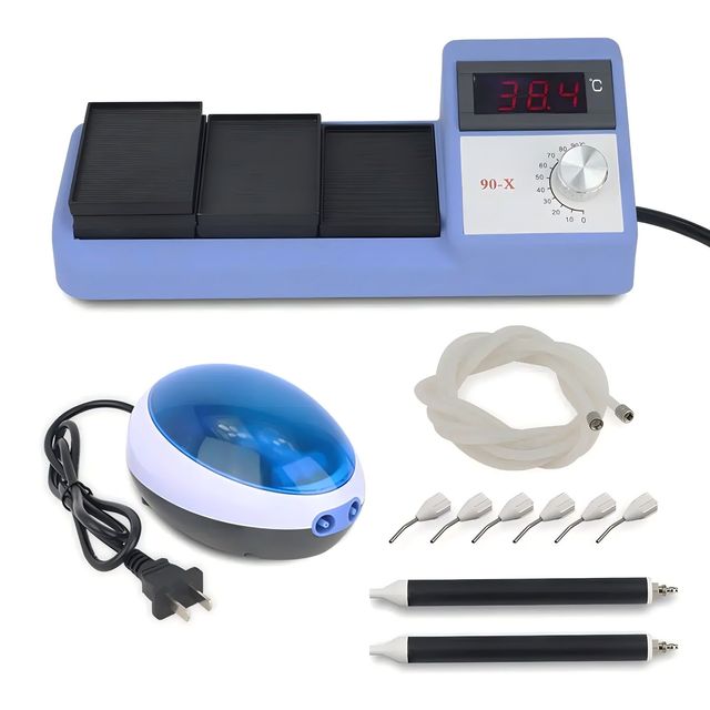 Thermal Energy Jewelry Micro Wax Diamond Setting Machine Temperature Regulating Spot Drill Suction Stone Wax Inlay Machine