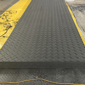 Composite nhựa RV xách tay đường Bộ lối đi decking Trung Quốc 4x8 PE <span class=keywords><strong>HDPE</strong></span> xây dựng mặt đất bảo vệ mat - Product Image 4