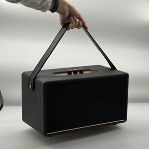 ลำโพงคาราโอเกะไร้สาย M25 30W ดีไซน์ไม้ย้อนยุค เสียงเบสหนักแน่น คุณภาพเสียงคมชัด เหมาะสำหรับใช้ในบ้าน งานปาร์ตี้ และกลางแจ้ง ขายส่ง - Product Image 1