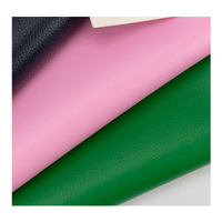 Tissu tricoté en PVC à motif litchi, cuir synthétique gaufré, imperméable et extensible pour canapés, sacs, sièges de voiture, meubles et revêtements.