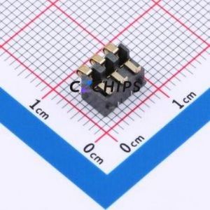 GT-BTP25003-0450A-010A Blade/Spring Contact Battery Connector SMD,P=2.5mm Connector Spring Contact Type 2.5mm 3P Vertical Mount - Product Image 2