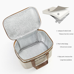 Di alta qualità in alluminio capacità sacchetto di raffreddamento impermeabile isolato pic Food Bag per ufficio promozionali regali aziendali - Product Image 4