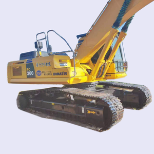 Excavateur Komatsu pc360 d'occasion pc360-7 pc360-8 matériel de construction excavateur sur chenilles tracteur lourd stock d'heures réduites - Product Image 2