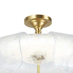 Copper <b>ceiling</b> <b>Light</b> New Cream-Style Eye-Protecting Children's Room with a Simple and Modern <b>Bedroom</b> Lamp a Popular French - Product Image 6