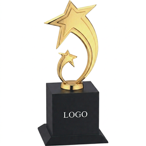 Elegant Die Casting Metal Portable Trophy with Engraving for Leadership Awards - Product Image 1