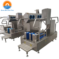 Lave-chaussures automatique pour l'hygiène des abattoirs, contrôle d'accès, machine de nettoyage de chaussures pour usine alimentaire, stérilisateur de mains, désinfection CE