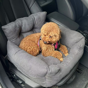 Cane di piccole dimensioni di medie dimensioni <span class=keywords><strong>letto</strong></span> per auto lavabile per cani seggiolino auto per animali domestici seggiolino auto - Product Image 1