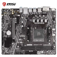 Carte mère MSI B550M-A PRO DDR4 64G pour ordinateur de jeu de bureau AMD B550 Socket AM4 MATX SATA neuve
