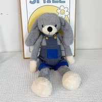 Jouets en peluche super doux anti-stress personnalisés avec logo, en forme d'animaux, avec rembourrage en coton PP, pour cadeaux
