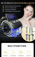 Nueva Máquina de Belleza Facial 2026 con Oxidación de Agua, Visualización 360° de Hidrógeno y Oxígeno, Cepillo Facial