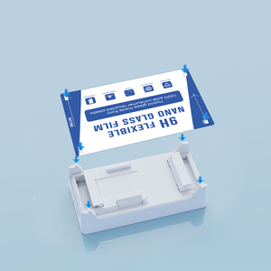 Một Thứ Hai Instal Sinh Thái Thân Thiện Với Công Cụ Kit Dễ Dàng Cài Đặt Tempered <span class=keywords><strong>Glass</strong></span> Bảo Vệ Màn Hình Với Cài Đặt Cho Iphone 14 15 16 Pro Max - Product Image 3