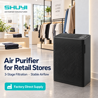 Système de purification d'air HEPA à faible bruit pour salles de conférence et espaces professionnels, contrôle de la fumée, des odeurs et de la poussière, avec certifications OEM ODM CE FCC