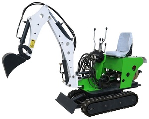 700กก.Earth Moving Rubber ติดตาม Mini Excavator สำหรับฟาร์ม - Product Image 1