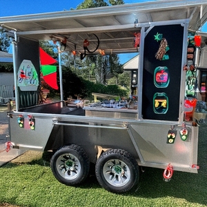 2025 Price Philippine Manufacturer <b>Design</b> Fast Vending Sale Cart Truck Mobile Kitchen Hotdog <b>BBQ</b> Food <b>Trailers</b> - Product Image 2