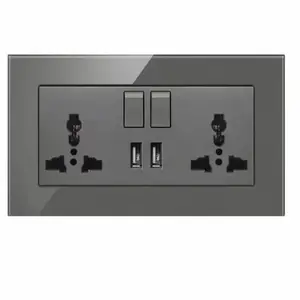 Prima Professional Fornecedor Soquete com Carregador USB Safe Australia Standard Electrical Wall Socket