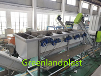 Greenlandplast Film LDPE Machine à Laver LDPE Réservoir Flottant Film HDPE Machine à Laver Déchets Plastique