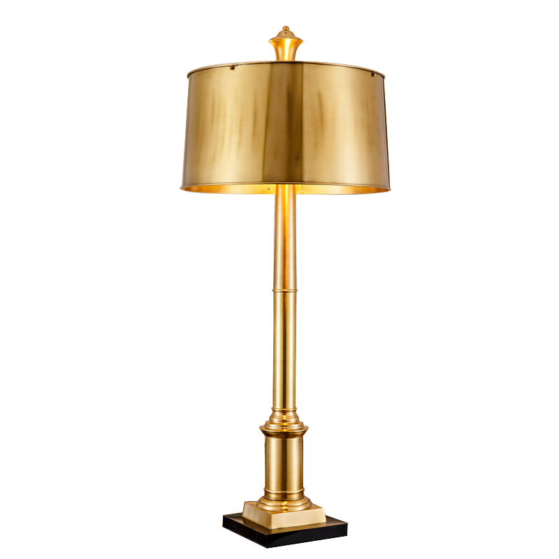 China Factory Led Table Lamp with Direct Price Modern Style Brass Deco Desk Light for Bedroom Livingroom Manufacturer Lightings · image 3