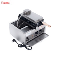 Taiyaki mini gaufrier en forme de poisson à bouche ouverte, machine à gaufres à bulles commerciale électrique, machine à gaufres taiyaki