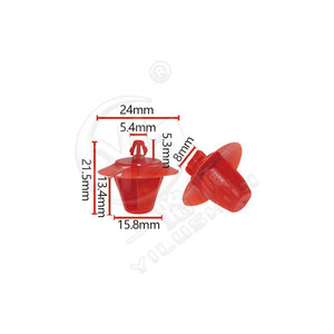 Clip para Panel de Puerta de Coche Xinyida D1167 Rojo para Renault Laguna Megane Samsung, Repuesto de Sujetador Automotriz - Product Image 4